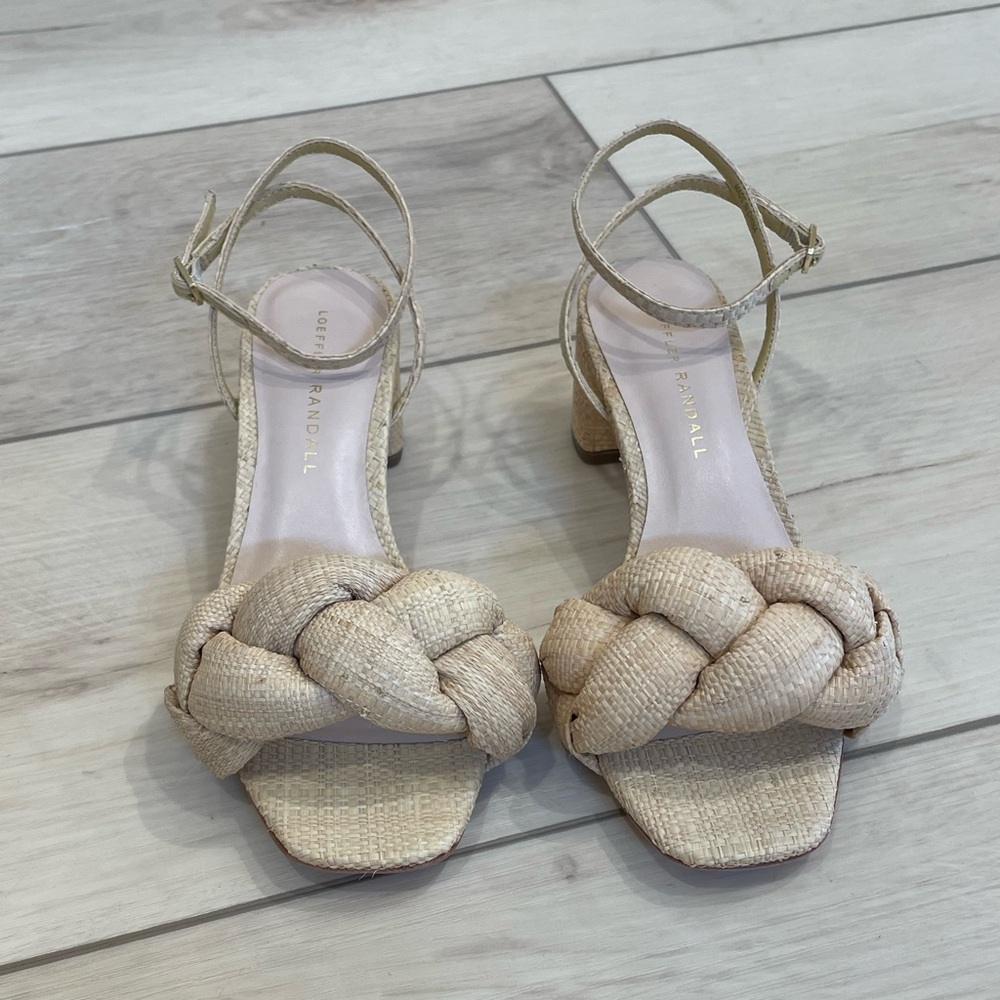 brand new Loeffler Randall block heels